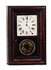 Seth Thomas "Round Band" beveled ogee clock, ca 1875.