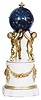 French mantel clock by Vincenti