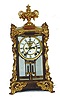 Ansonia Clock Co. crystal regulator, "Viscount", ca 1904.