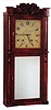 Atkins and Downs column and splat clock