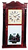 Marshall & Adams column and splat clock