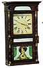 Jeromes & Darrow column clock, ca 1825-1833.