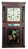 Jeromes & Darrow column clock