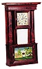 Rare Hollow Column clock by E. & G.W. Bartholomew