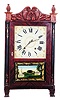Atkins & Downs column and splat clock, ca 1828.