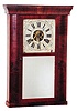 Atkins & Porter ogee clock, ca 1840-1846.