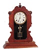 E.N. Welch wood mantle clock,
