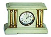Seth Thomas Clock Co. miniature novelty clock, "Pansy", ca 1898.
