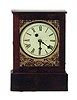 Chauncey Jerome "David Crockett", shelf model clock, ca about 1850.