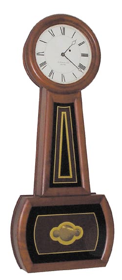 E. Howard & Co. "Regulator No.2", made by contemporary craftsmen using an old Howard No.2 as a pattern. — Antique Clocks Price Guide
