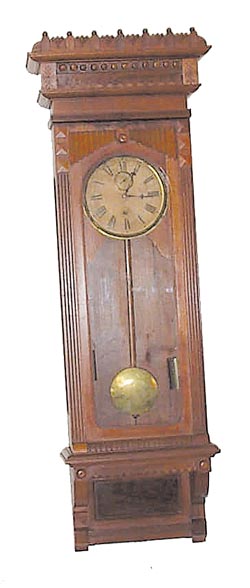 William L. Gilbert "Regulator No.11", ca 1891. — Antique Clocks Price Guide