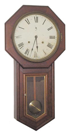 Seth Thomas hanging clock, "World", ca 1909. — Antique Clocks Price Guide