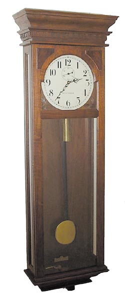 Contemporary cased Seth Thomas Regulator, similar to the Regulator No.70 and No.80. — Antique Clocks Price Guide
