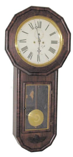 Waterbury Clock Co. "Regulator No.2", ca 1891. — Antique Clocks Price Guide