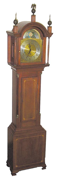 Miniature tall clock — Antique Clocks Price Guide