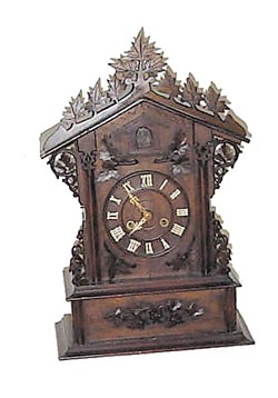 Shelf cuckoo made around 1900. — Antique Clocks Price Guide