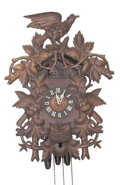 German wall cuckoo-quail, ca l900-1910. — Antique Clocks Price Guide