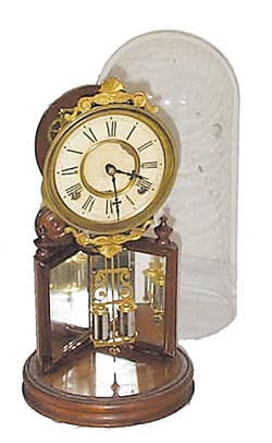 Ansonia Clock Co., "Crystal Palace No.2, Extra", ca 1875. — Antique Clocks Price Guide