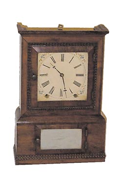 Shelf clock, c. 1850; William S. Johnson' — Antique Clocks Price Guide