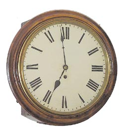 English gallery, 8 day time only, fusee movement is running. — Antique Clocks Price Guide