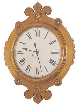 F. Kroeber Clock Co. "Maltese Gallery", ca 1888. 8 day, time only, runs very well. — Antique Clocks Price Guide
