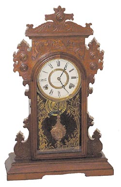 E.N. Welch parlor clock, "Pepita", ca 1884. — Antique Clocks Price Guide