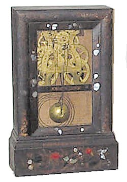 Seth Thomas Clock Co. Plymouth Hollow, Conn. early shelf clock. — Antique Clocks Price Guide