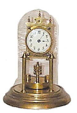 German disc pendulum, movement and disc marked "O21124", and "Made in Germany". — Antique Clocks Price Guide