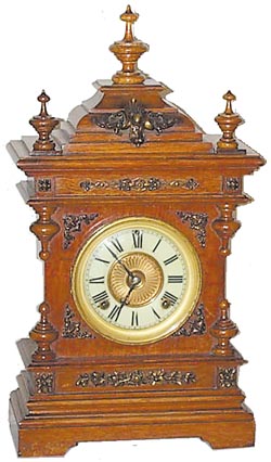 Ansonia Clock Co., "Cabinet A", ca 1894. — Antique Clocks Price Guide