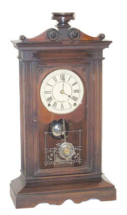 Seth Thomas mantle clock, "Greek", ca 1884. — Antique Clocks Price Guide