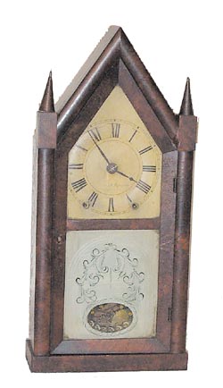 Brewster & Ingrahams, Bristol, Conn. a 19 inch steeple in original untouched condition. — Antique Clocks Price Guide