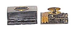 Swiss dresser or desk clock. — Antique Clocks Price Guide