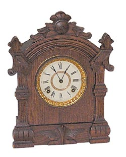 Ansonia Clock Co. cabinet clock, "Trieste", ca 1894. — Antique Clocks Price Guide