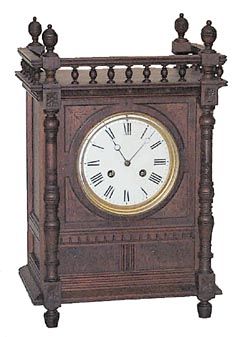 French-German, shelf clock. — Antique Clocks Price Guide