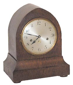 Junghans oak beehive case, with a large 8 day brass movement, striking Westminster chimes on quarters, striking on 5 rods, with 8 hammers. — Antique Clocks Price Guide