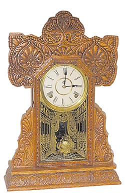E. Ingraham Clock Co. kitchen clock, one of their, "River Line", clocks. T — Antique Clocks Price Guide