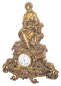 Seth Thomas & Sons, statue clock, No. 8000, ca 1876. — Antique Clocks Price Guide