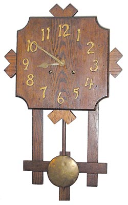 Wm. L. Gilbert Clock Co. Mission Clock, "San Remo", ca 1913. — Antique Clocks Price Guide