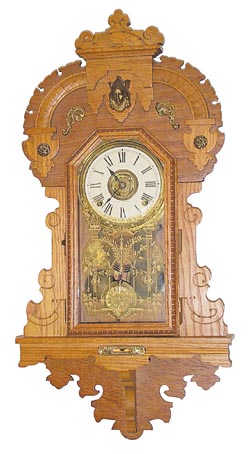 Seth Thomas hanging clock, "King Bee", ca 1905. — Antique Clocks Price Guide