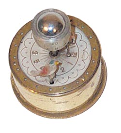 German Bird Cage alarm clock. — Antique Clocks Price Guide