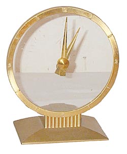 Jefferson "Golden Hour", electric clock, — Antique Clocks Price Guide