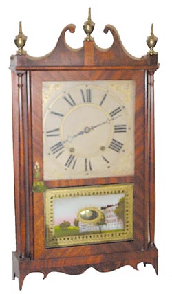 Richard Duke, Reproduction Pillar and Scroll, c. 1970's — Antique Clocks Price Guide