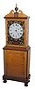 Massachusetts Shelf Clock, ca about 1950's. Movement is 8 day, weight driven, signed "Foster Campos, Model "S" No.5416".