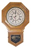 Wm. L. Gilbert Clock Co., wall clock, "Admiral", ca 1901.