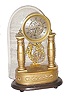 Rare, early Austrian musical skeleton clock, ca1820-1835.