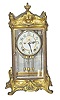 New Haven Clock Co., crystal regulator, "Thoreau", ca 1911.