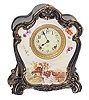 Ansonia Clock Co., Royal Bonn case, "La Don", ca 1901.