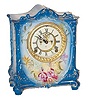 Ansonia Clock Co., Royal Bonn case, "LaVeta", properly stamped on the case, ca 1901.