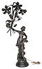 French Electrolier, ca early 1900.