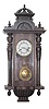Gustav Becker box clock.
